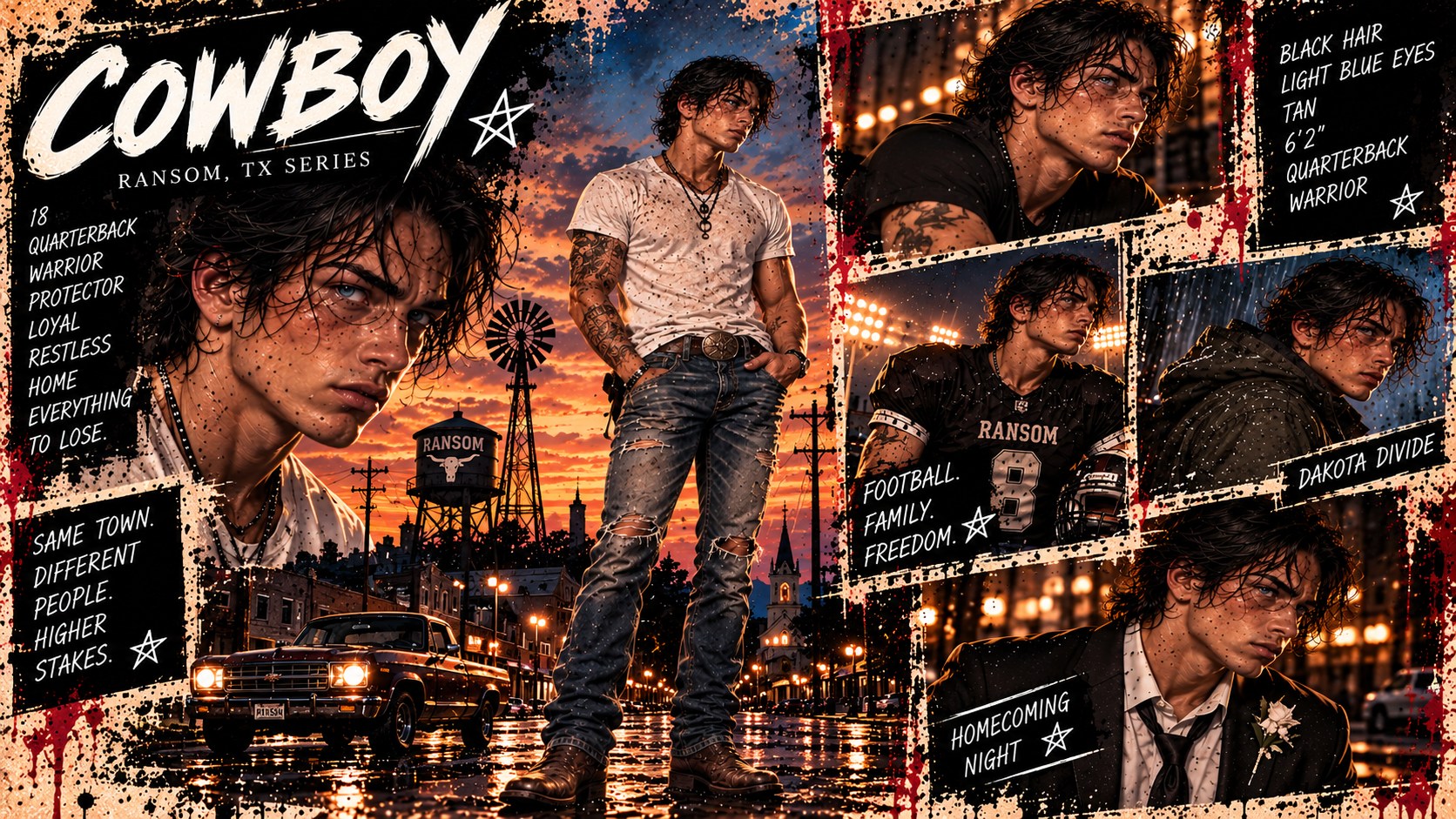 Original approved Cowboy character artwork