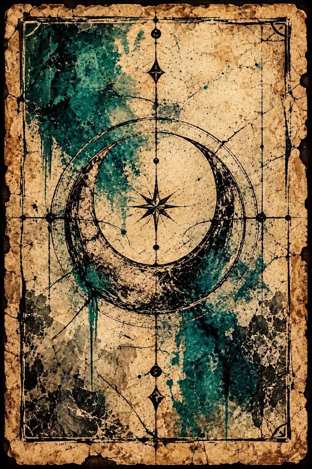 Original approved Moon sacred card