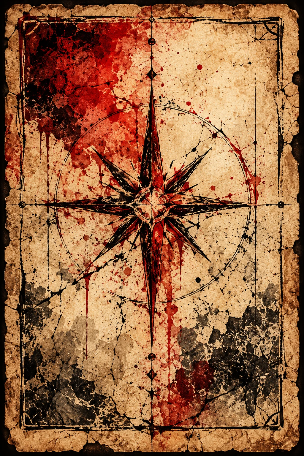 The original approved red Signal sacred card